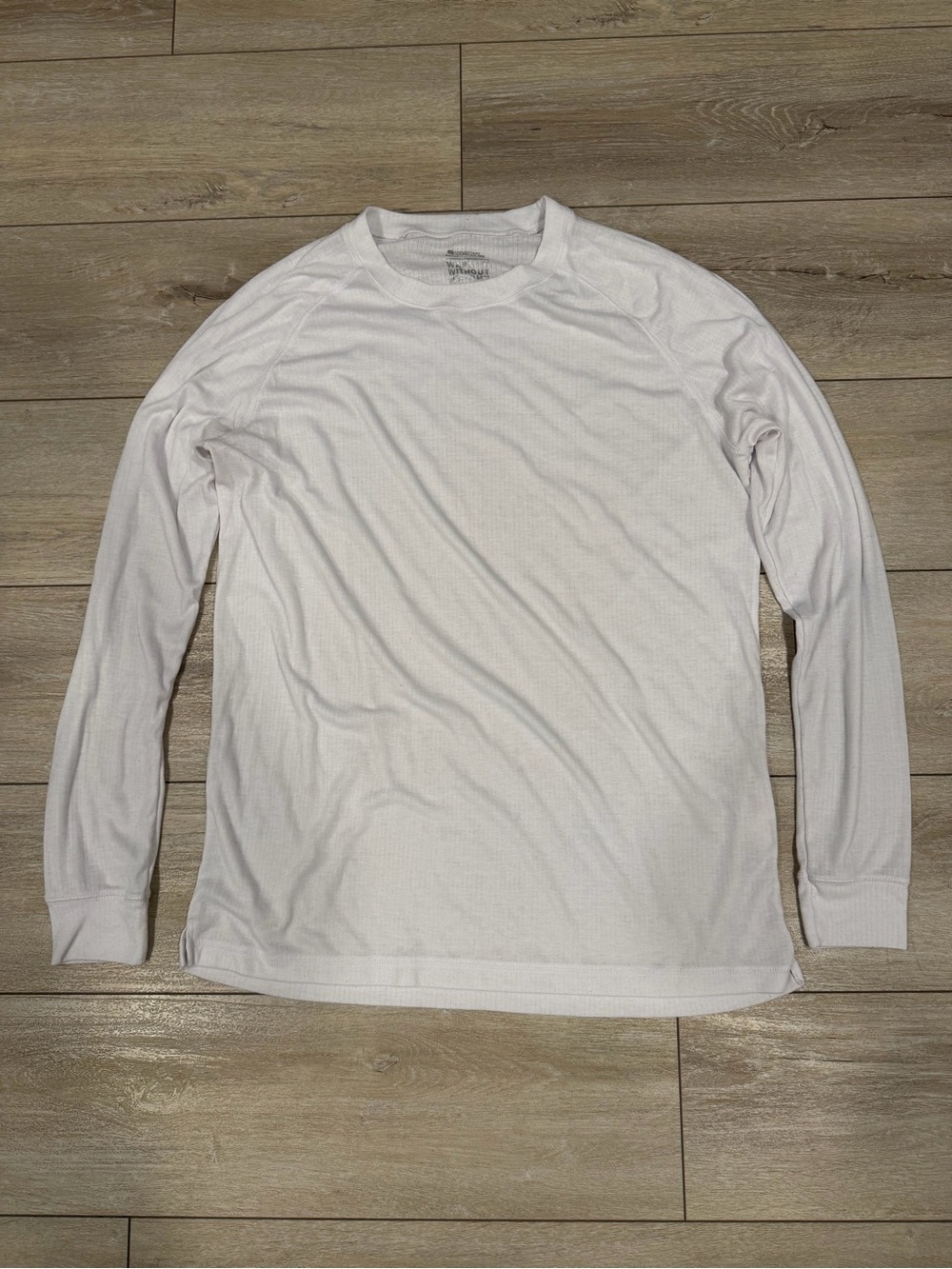 Mountain Warehouse Merino Blend Base Layer Top Women’s Medium White Long Sleeve